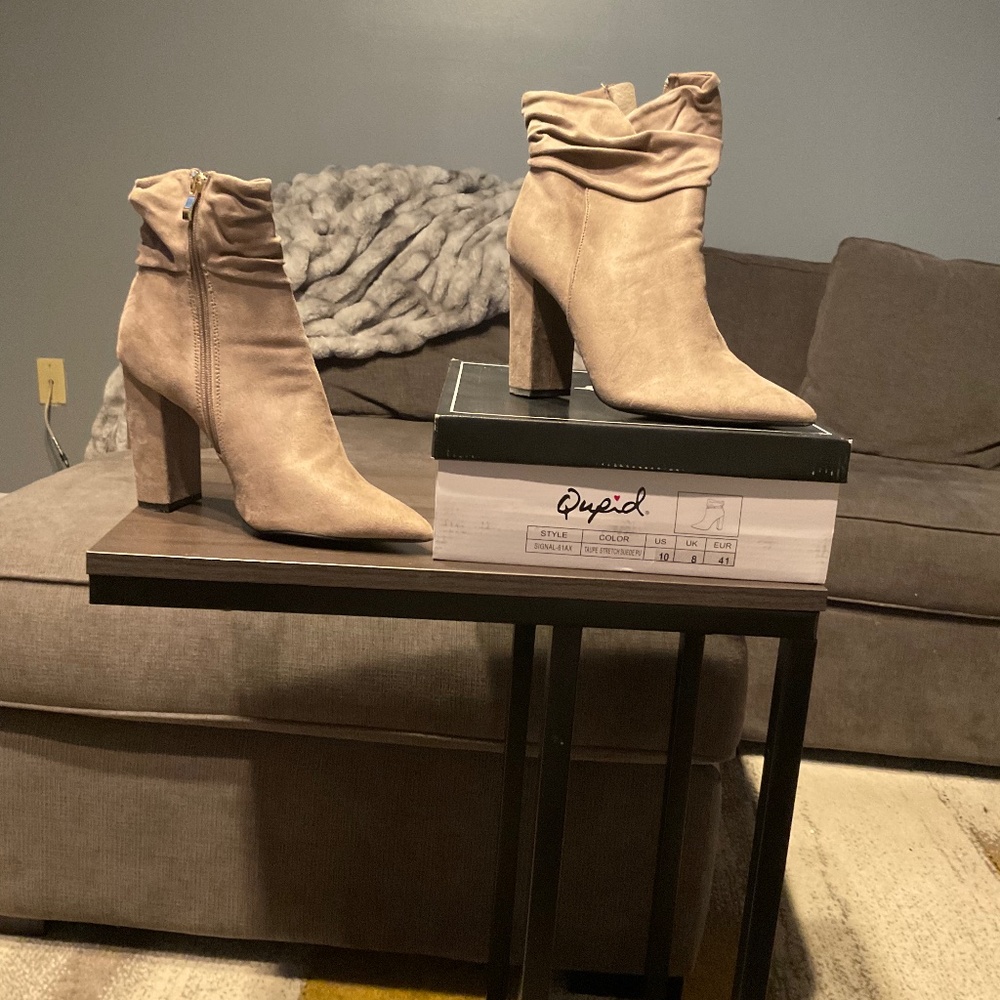 Light Gray Bootie